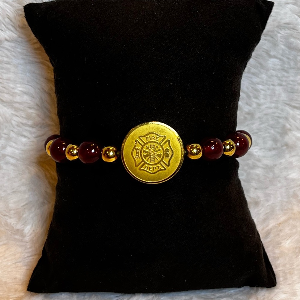 Rustic Cuff - Fire Dept - image 1
